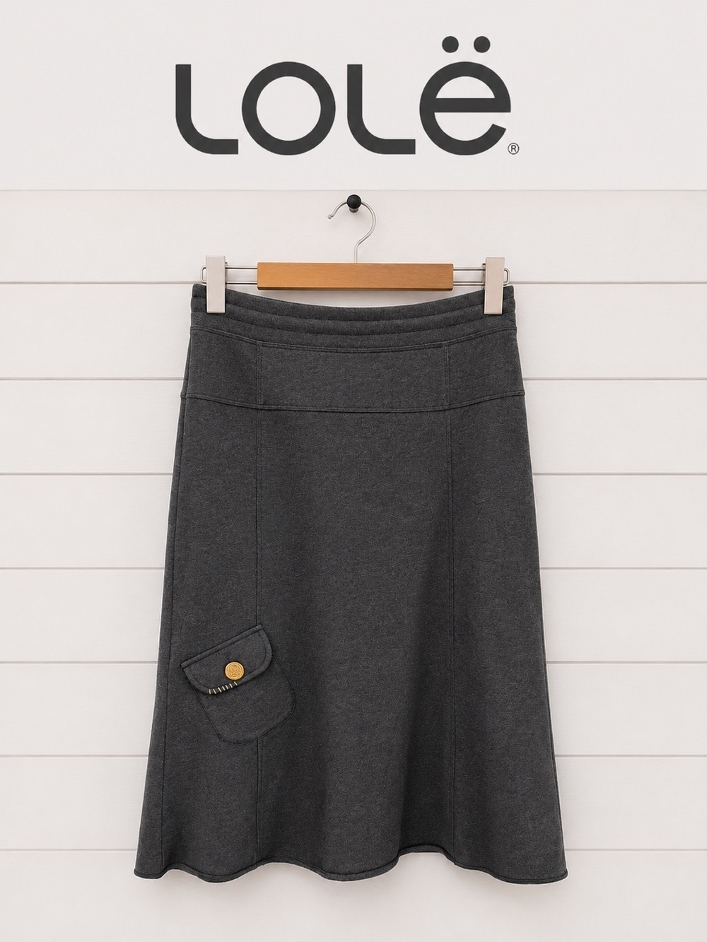 LOLË – Skirt – Size S-gray